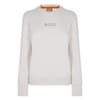 Shiny Crew Neck Regular Fit Sweatshirt