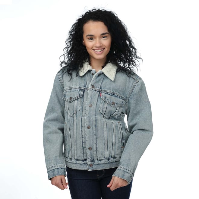 Ex-Boyfriend Sherpa Trucker Jacket