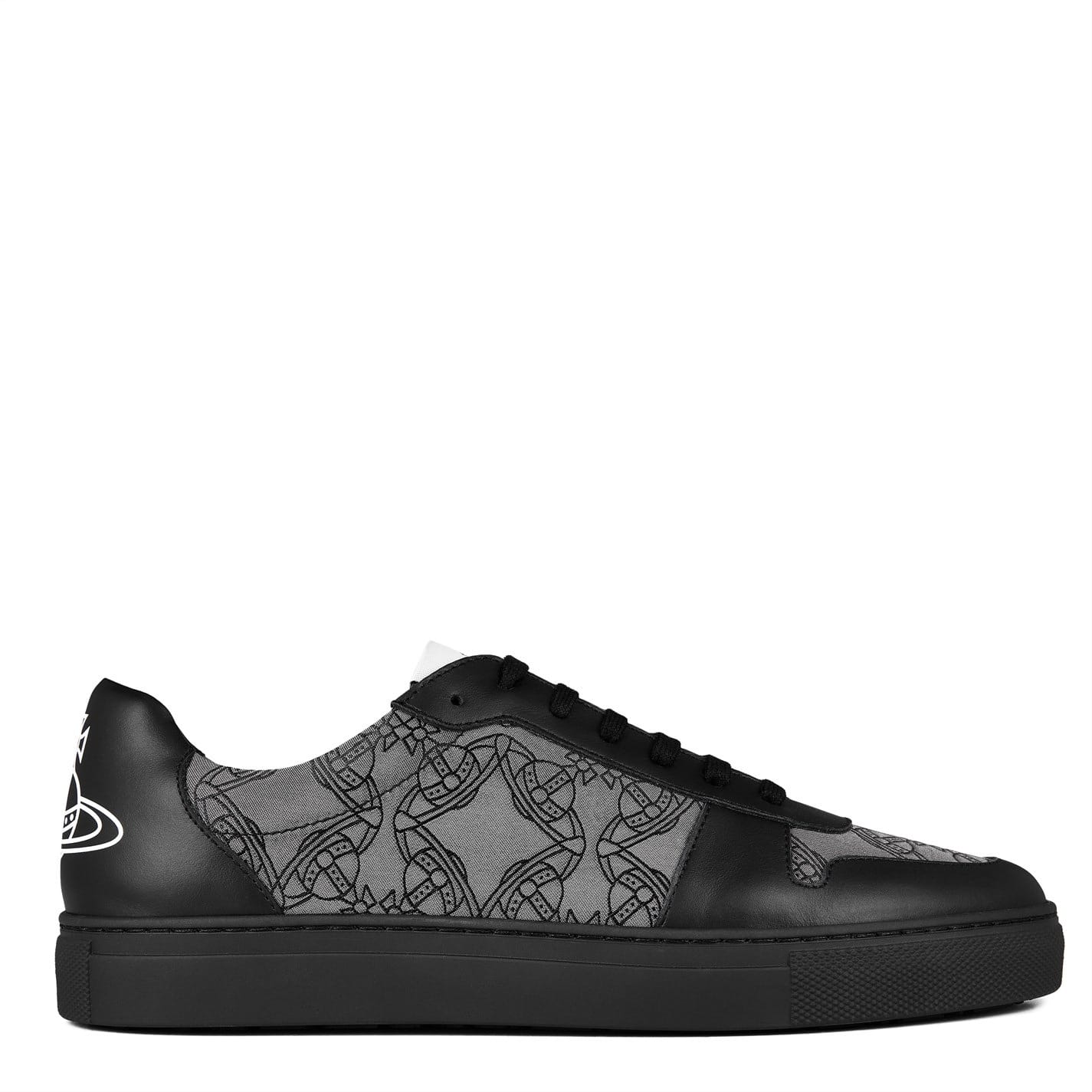 【Vivienne Westwood】Apollo Orb オーブ レザー スニーカー 黒 人気【Vivienne Westwood】Apollo Orb オーブ レザー スニーカー