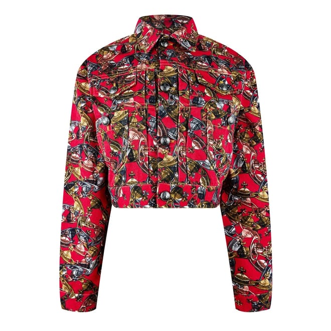 Collared Neck Trucker Regular Fit Jacket