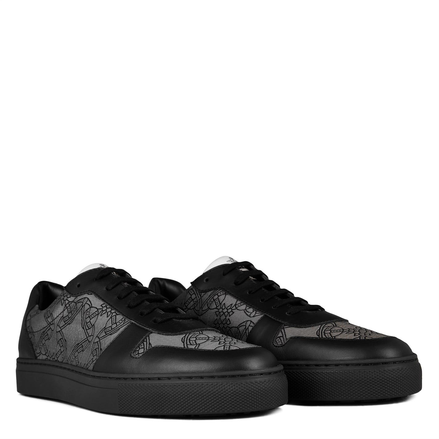 Vivienne Westwood ロートップ スニーカー ブラック ブラック（黒）系 26cm Vivienne Westwood(ヴィヴィアンウエスト