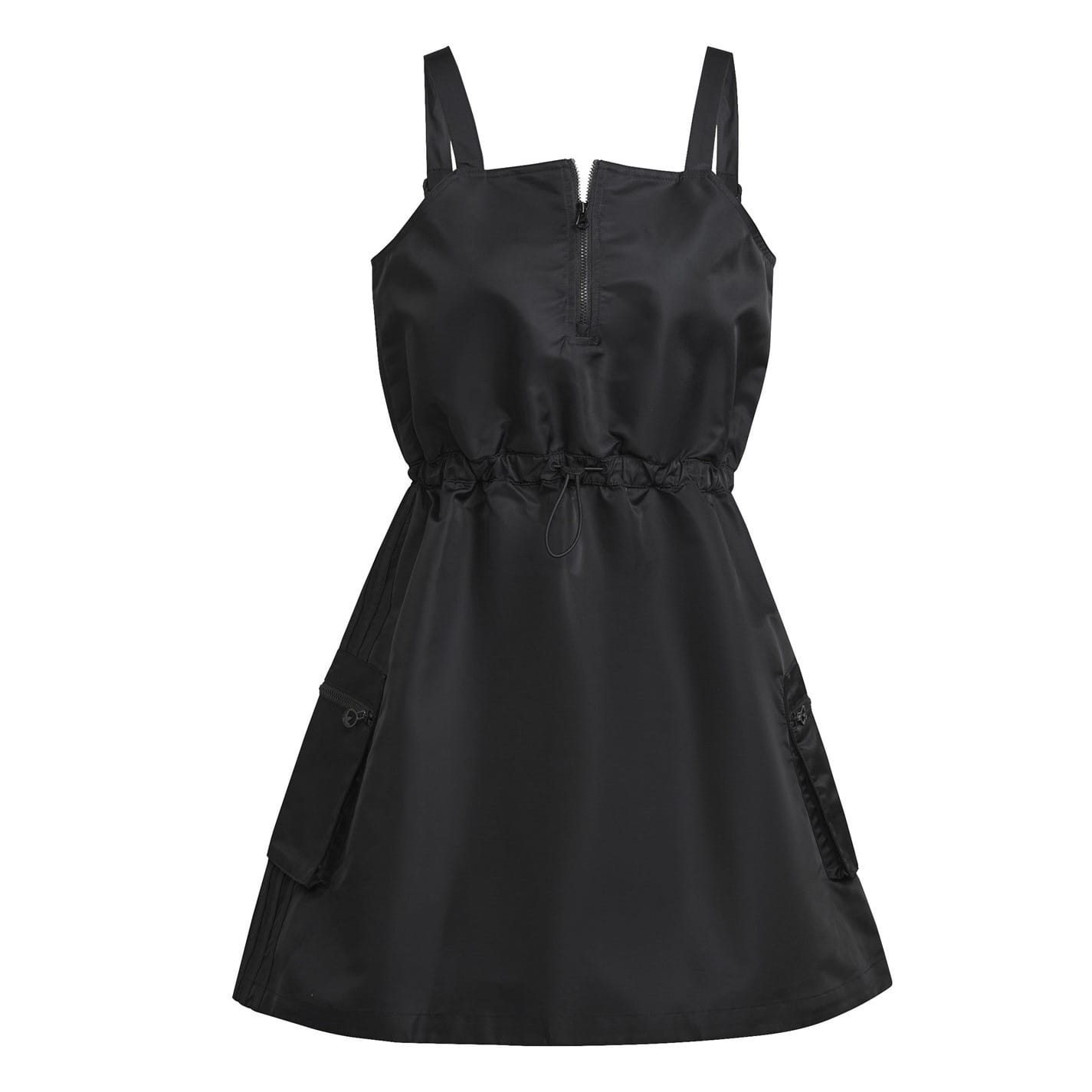 ミニドレス★人気★再入荷【ADIDAS】3S Mini Dressブラック adidas Mini Dress - Black | Free Shipping with adiClub