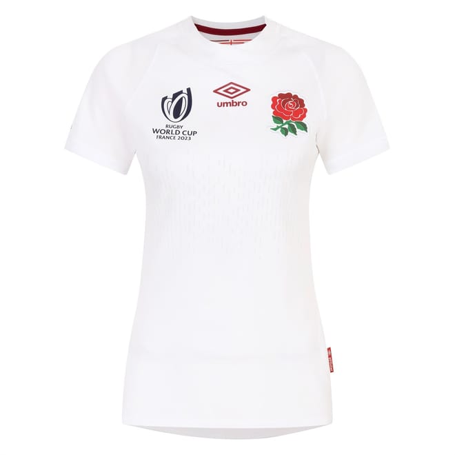Womens England Rugby Home Shirt Rwc2023