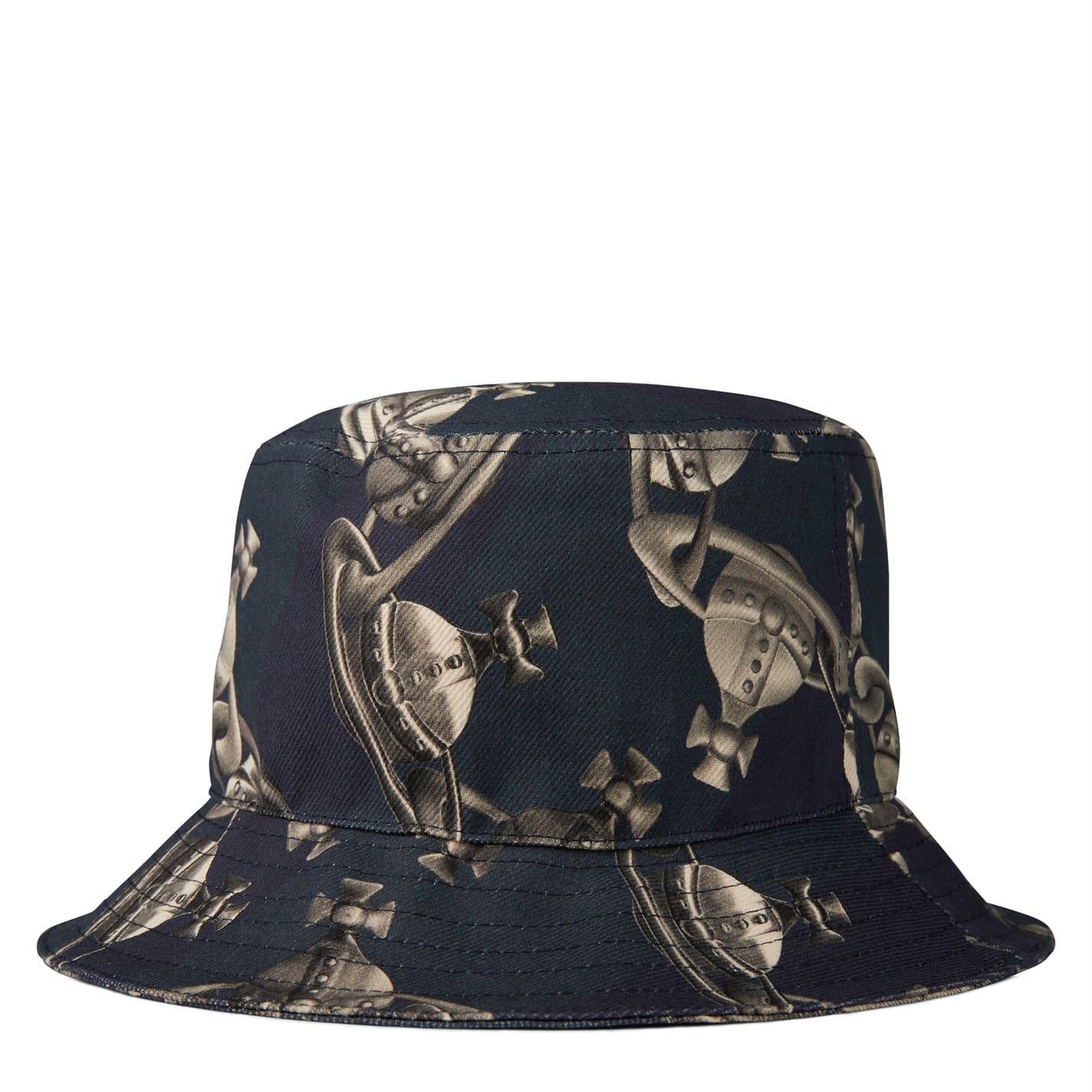 【Vivienne Westwood】Logo bucket hat/追跡+関税+全国送料込み Vivienne Westwood 新品 ヴィヴィアン・ウエストウッド ロンドン