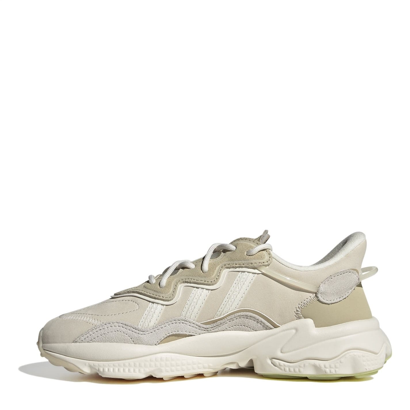 White adidas Originals Ozweego Trainers Get The Label