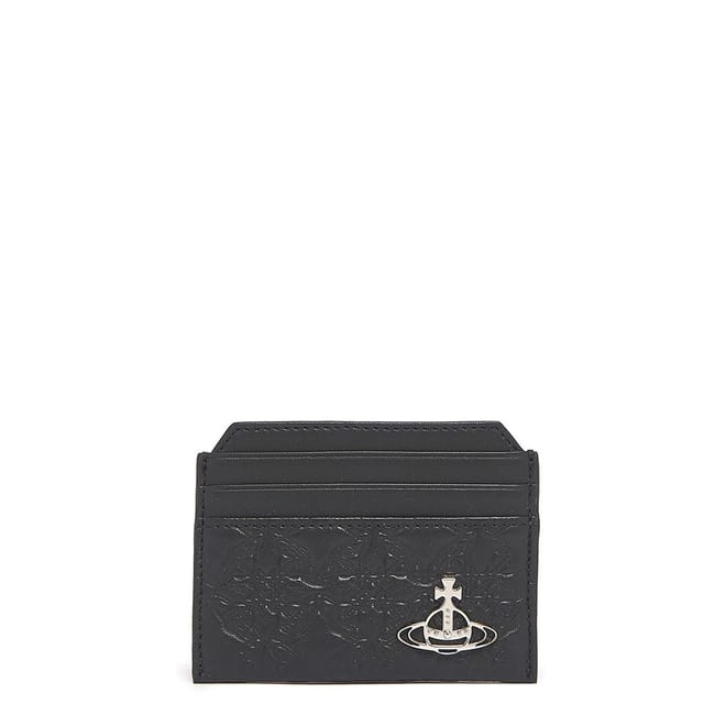 Embossed Saturn Orb Cardholder