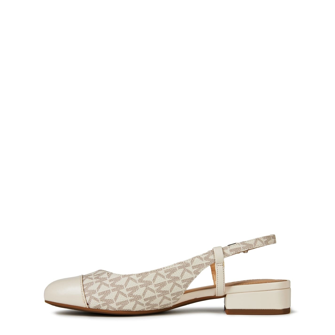 Cream Michael Kors Slingback Flats Get The Label