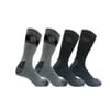 Mens 4pk Crw Socks