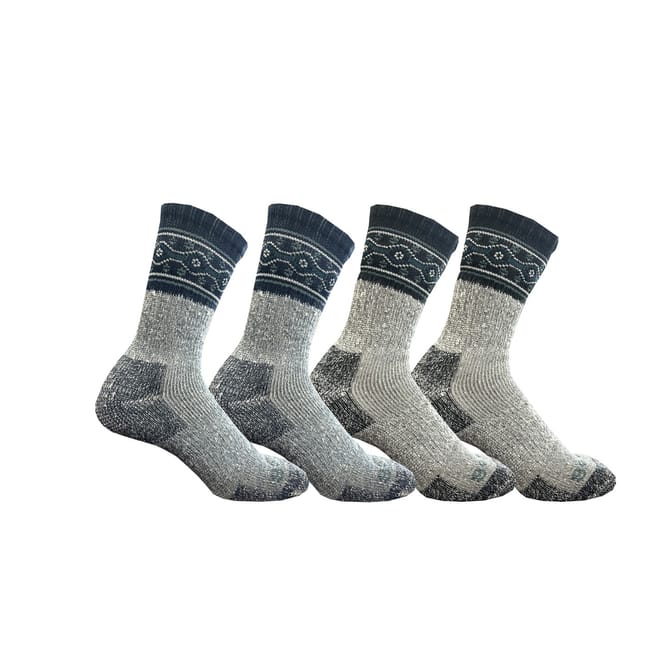 4pk Crw Socks Ladies