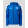 Hooded Windbreaker Long Jacket