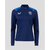 Rangers FC Zip Neck Long Sleeve Sweatshirt