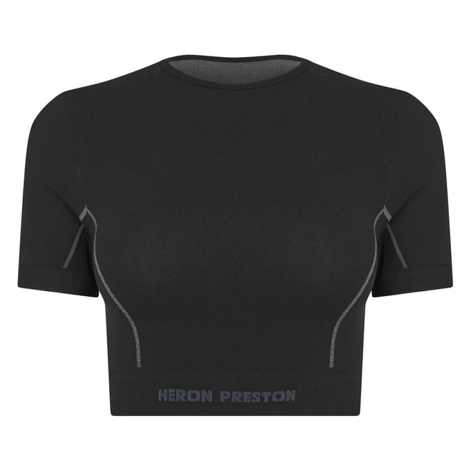 Active Short Sleeve Crop Top