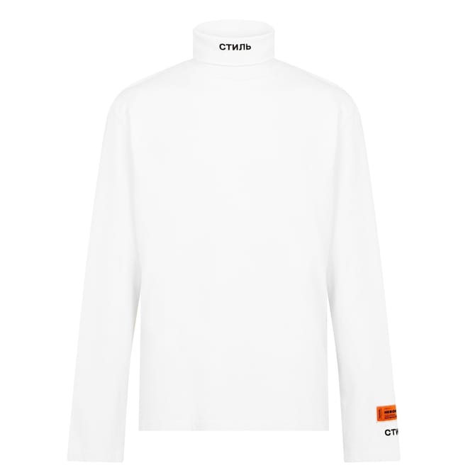 Ctnmb Long Sleeve Roll Neck Top