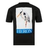 Heron Paint Crew Neck Regular Fit T-Shirt