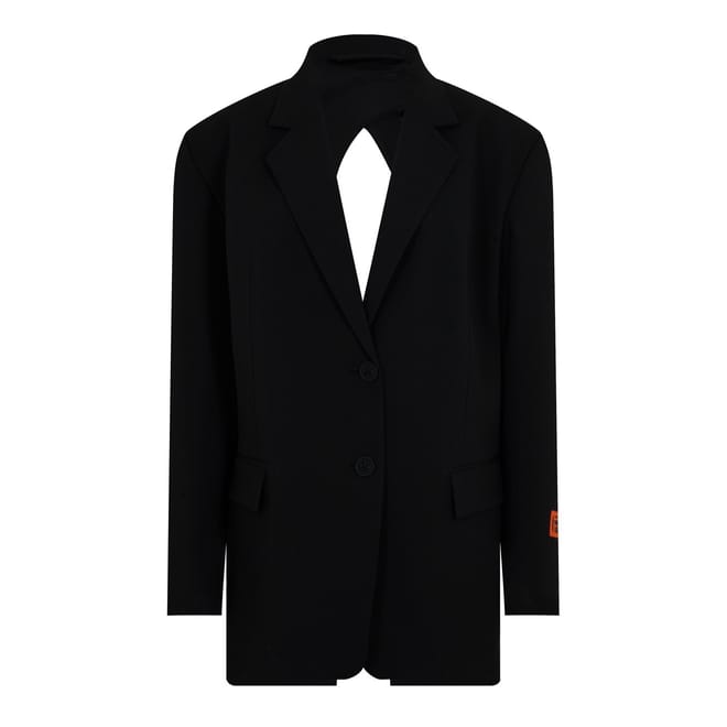 Heron Cutout Relaxed Blazer Jacket