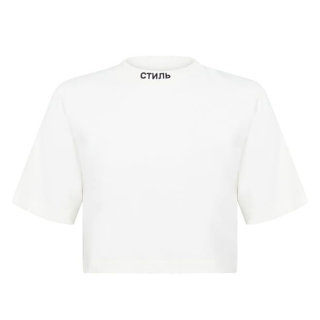 Ctnmb Cropped Cotton T-Shirt