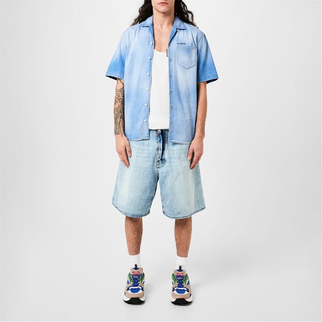 Notch Relaxed Fit Bowling Shirt
