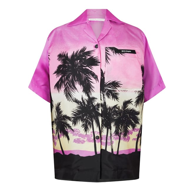 Palm Sunset Relaxed Fit Shirt