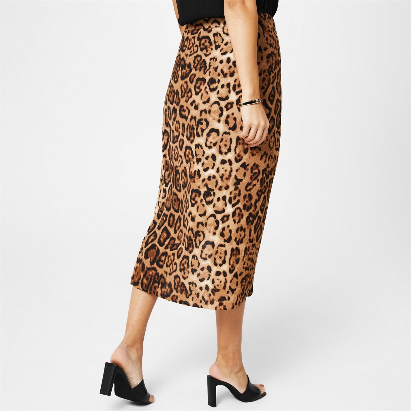 Leopard print midi skirt biba hotsell