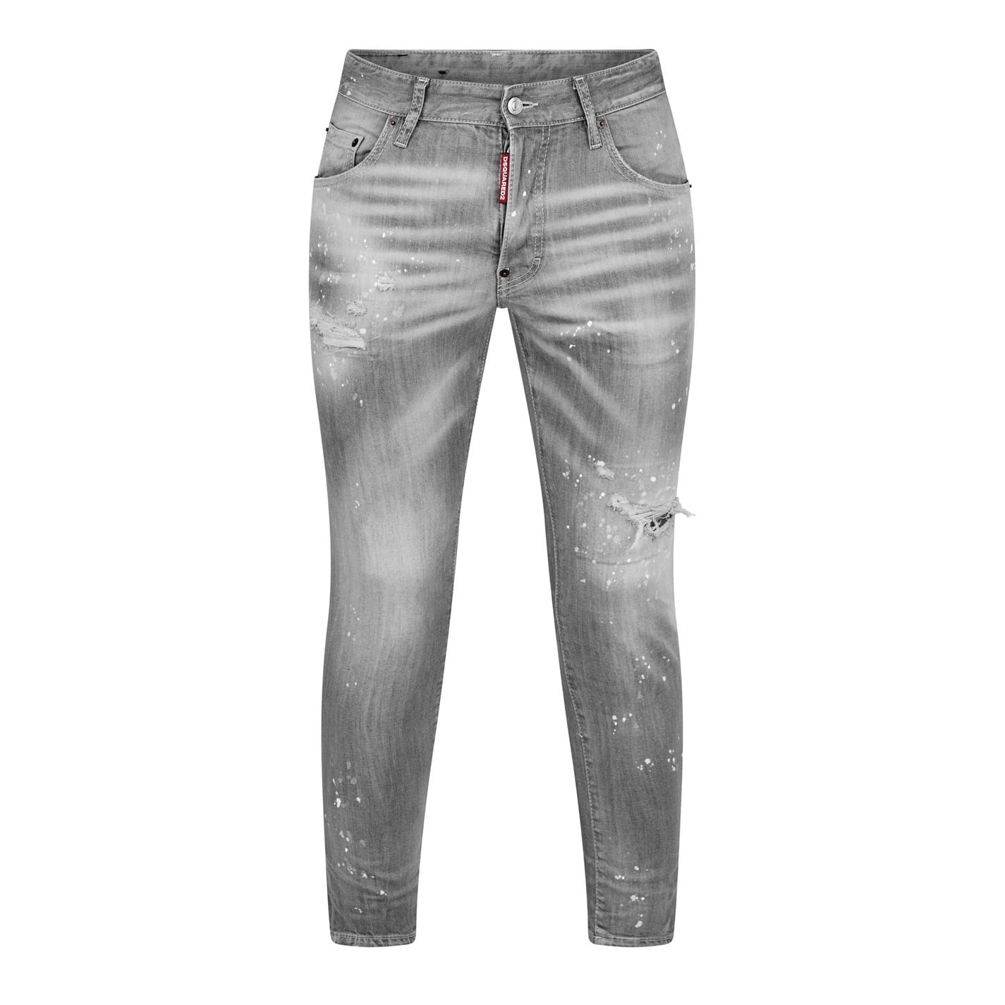 がん 新品 DSQUARED2 SKATER JEANS 42 ディースクエアード デニム ワッペン SKATER JEAN