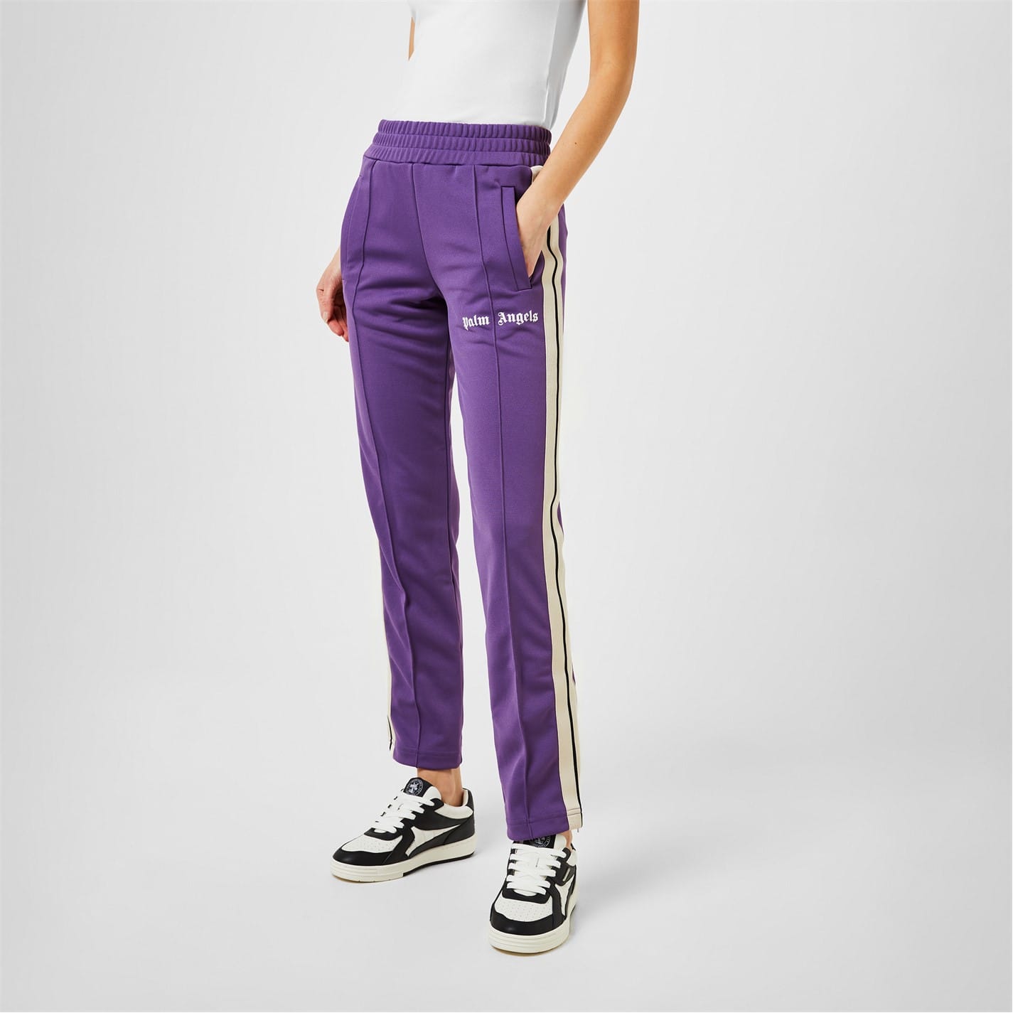 Palm angels violet pants sale