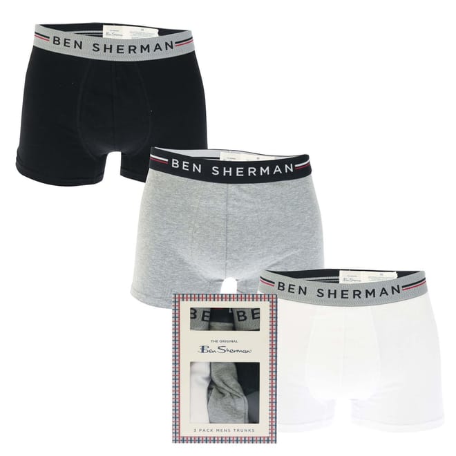 Mens 3 Pack Roman Trunks