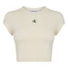 Rib Cropped T-Shirt