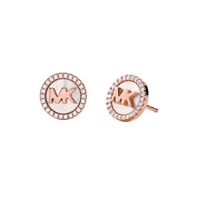 Circle Logo Earrings