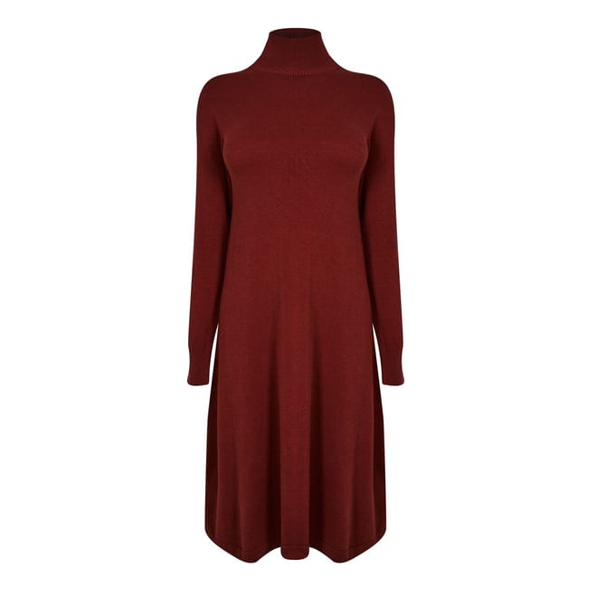 Sesia Turtleneck Midi Sweater Dress