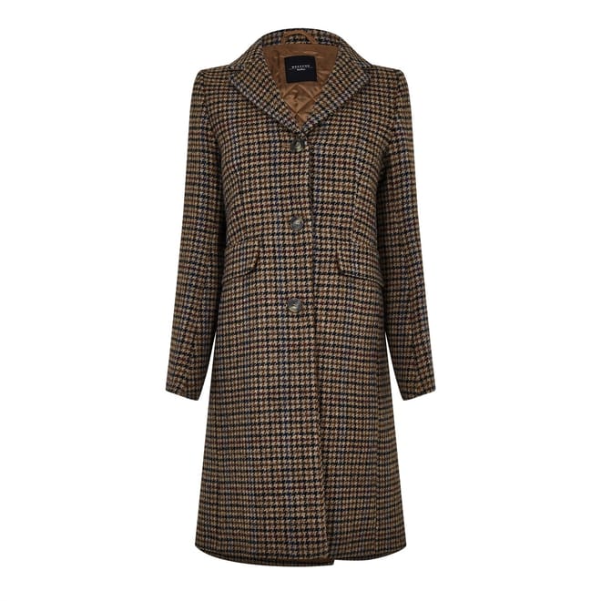 Pugnale Long Collared Neck Coat