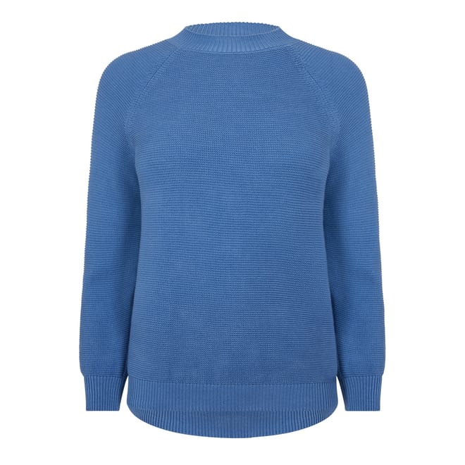 Linz Strp Relaxed Fit Mock Neck Sweater