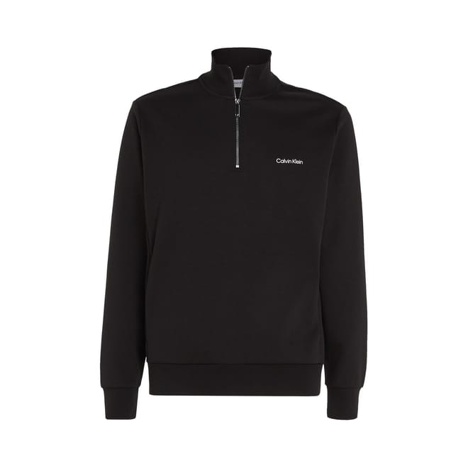 Logo Repreve Mock Neck Sweatshirt