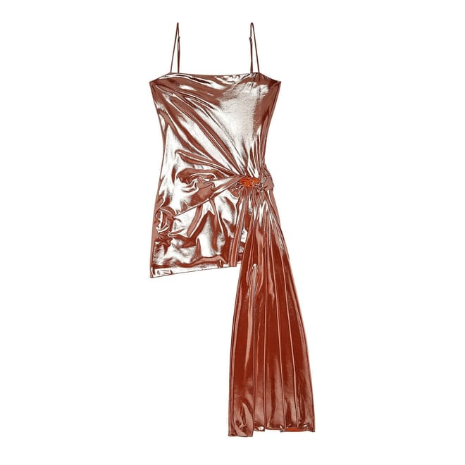 Blas Square Neck Mini Slip Dress