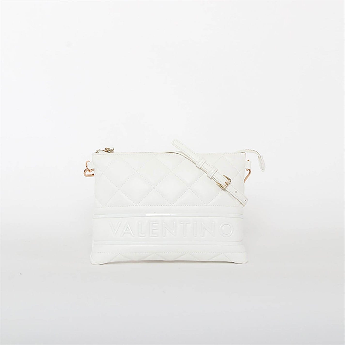 White Valentino Bags Cross Body Quilted Ada Bag - Get The Label White Valentino Bags Cross Body Quilted Ada Bag - Get The Label