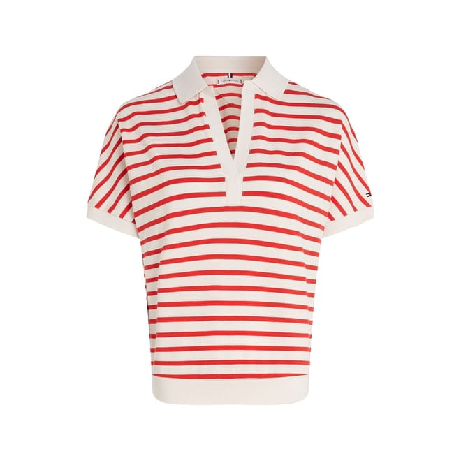 Fit Striped Polo Shirt