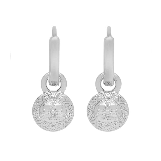 Charm Hoop Earrings