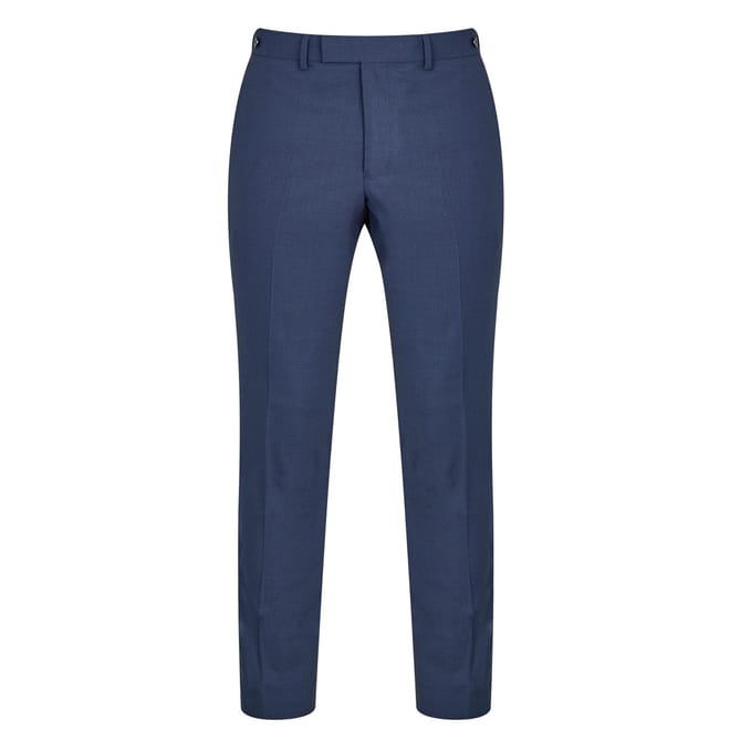 Navy Tailored Fit Suit Trousers