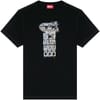 D Print Regular Fit Crew Neck T-Shirt