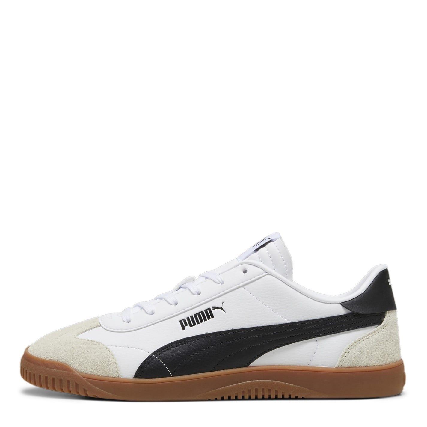 White Puma Club 5v5 Low Top Sneakers Get The Label