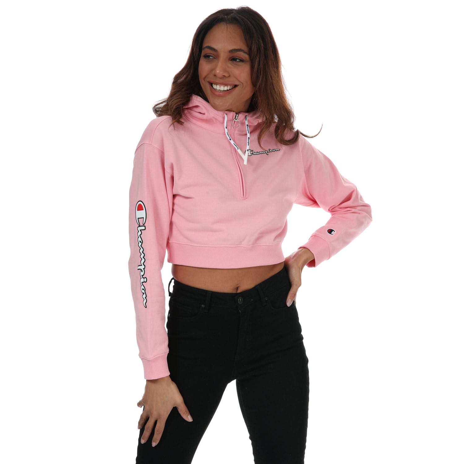 Pink champion zip up online