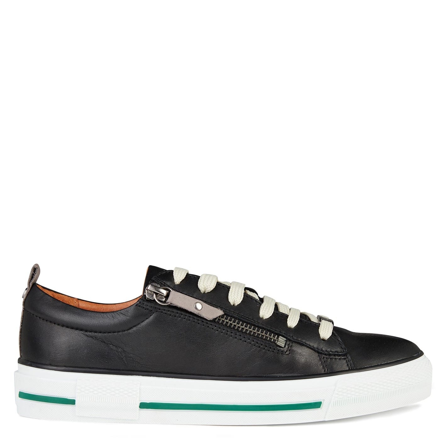 Black Moda in Pelle Filicia Low Top Sneakers Get The Label