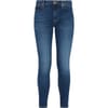 Waist Skinny Crop Jeans