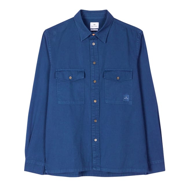 Paul Zebra Collared Long Sleeve Shirt
