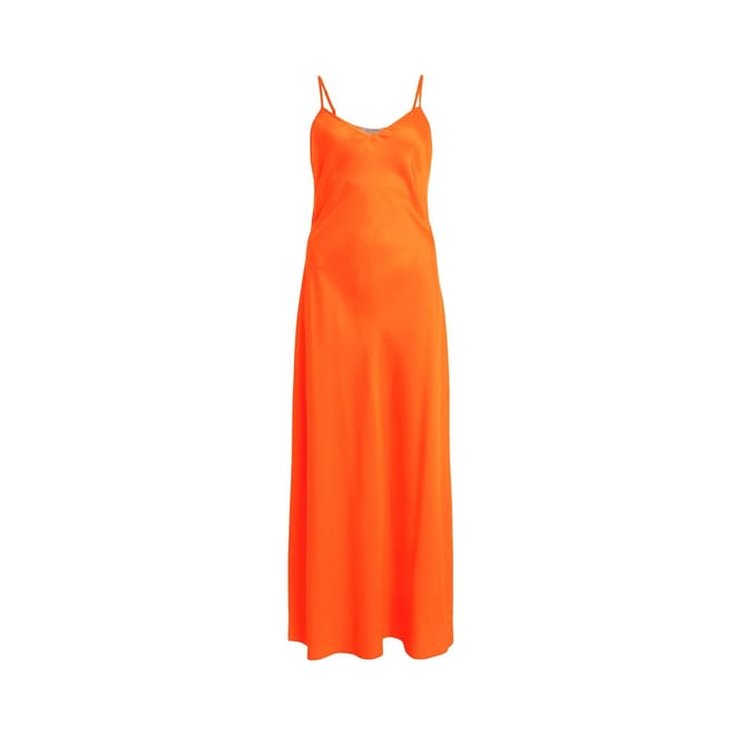 Bryony V-Neck Midi Slip Dress