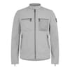 Moto Mock Neck Long Jacket