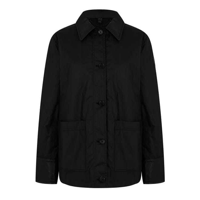 Long Sleeve Collared Neck Shirt Jacket