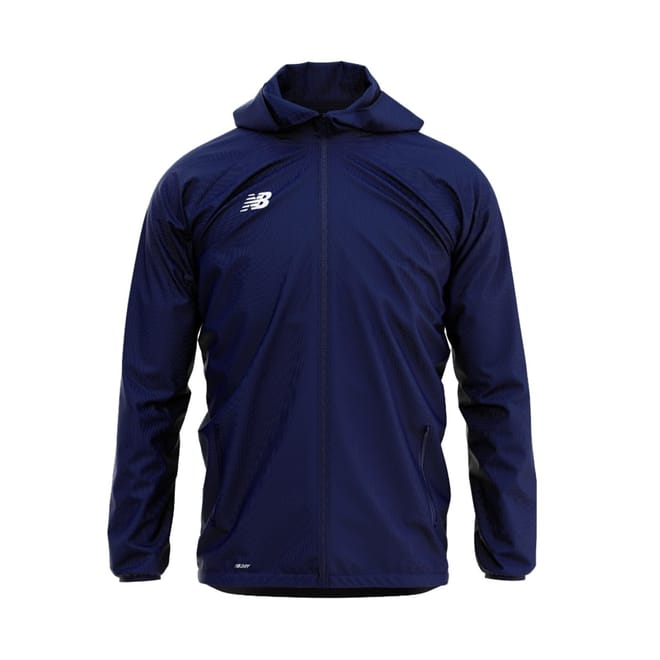 Long Hooded Windbreaker Jacket