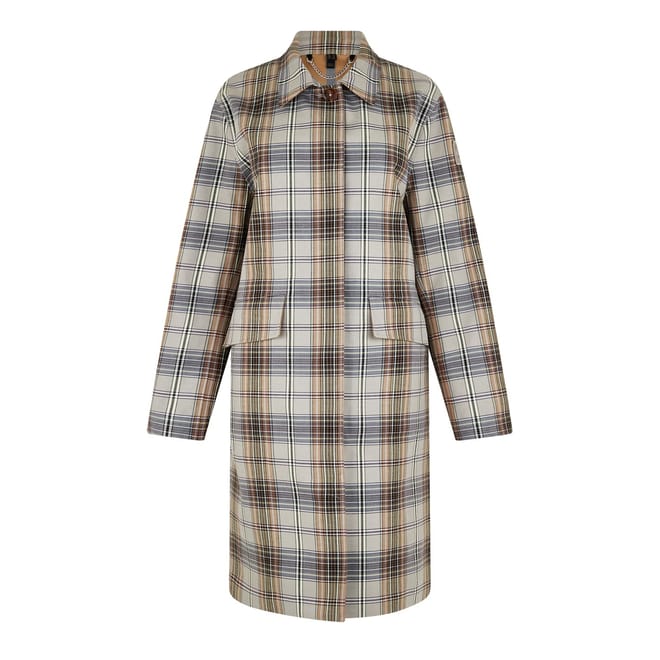 Long Sleeve Collared Neck Relaxed Fit Coat