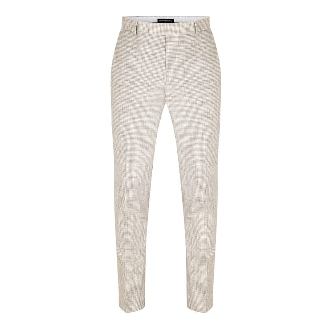 Slim Fit Suit Trousers   Italian Fabric