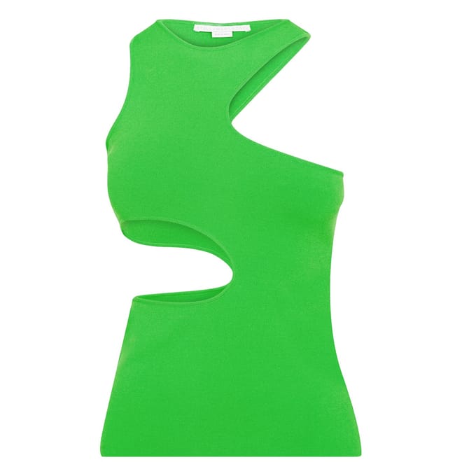 Asymmetric Sleeveless Slim Fit Tank Top